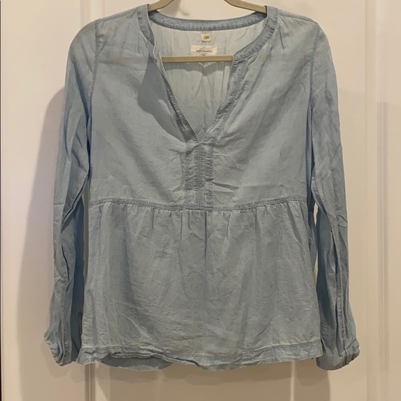 Lou and grey chambray blouse - Picture 1 of 3